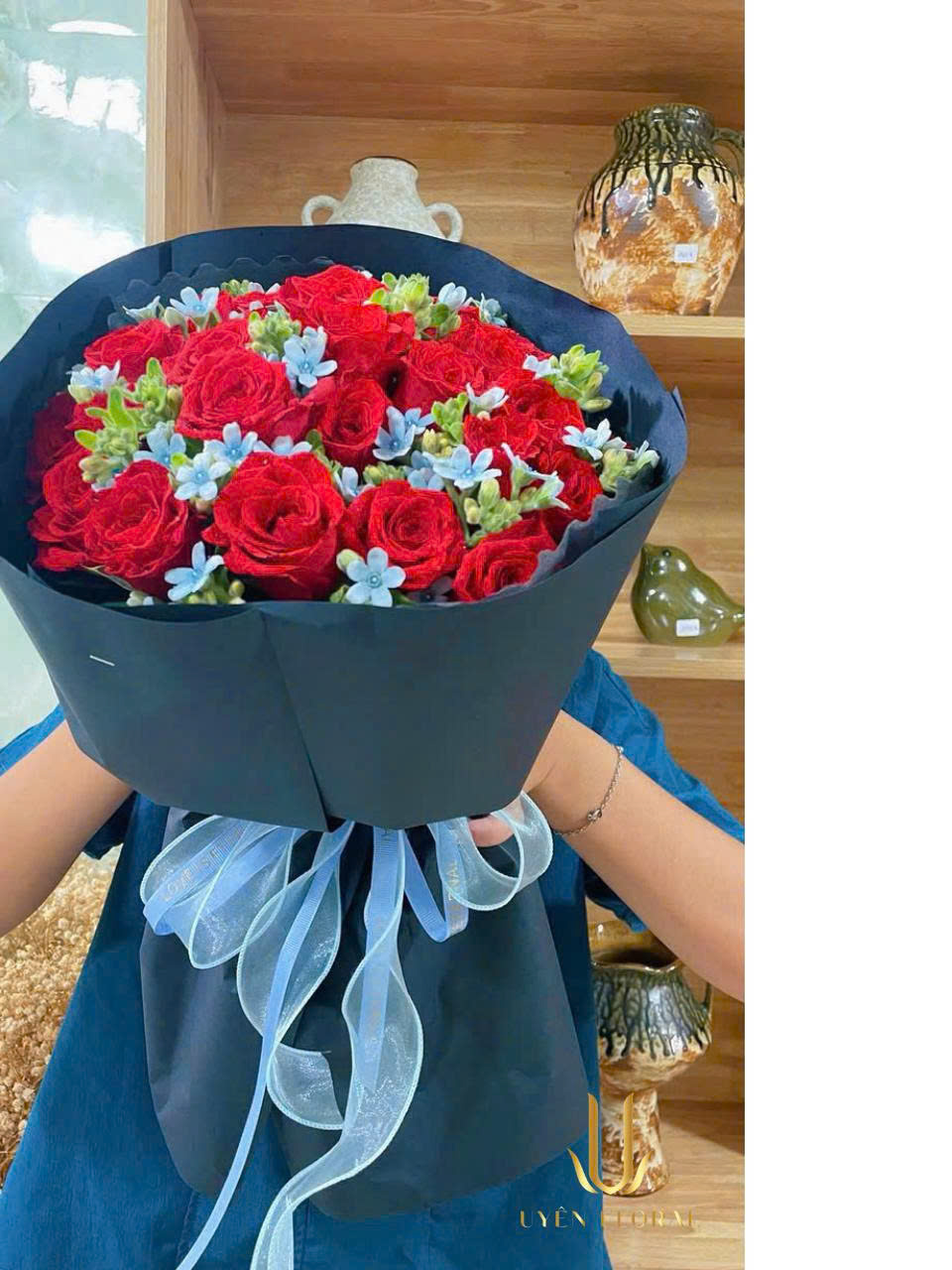 Bó Hoa Baby Trắng Tinh Khôi Mộng Mơ